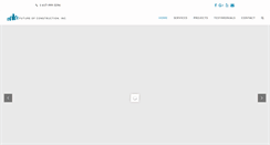 Desktop Screenshot of futureofconstructioninc.com